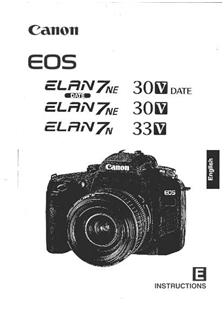 Canon EOS 30 V manual. Camera Instructions.